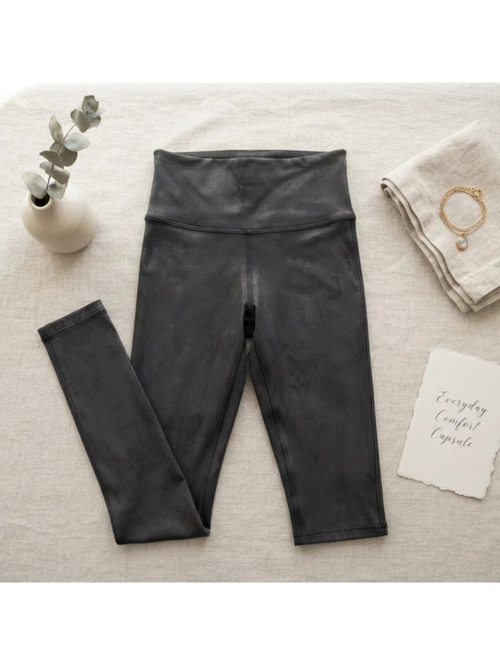 Spanx Faux Leather Leggings.